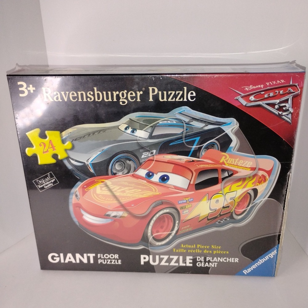Ravensburger DISNEY Cars‎ Shaped 24-Piece Giant Floor Jigsaw Puzzle Sealed